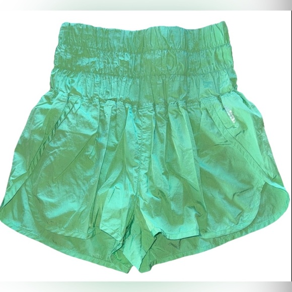 Free people movement way home shorts lime green Athleisure - Picture 2 of 2